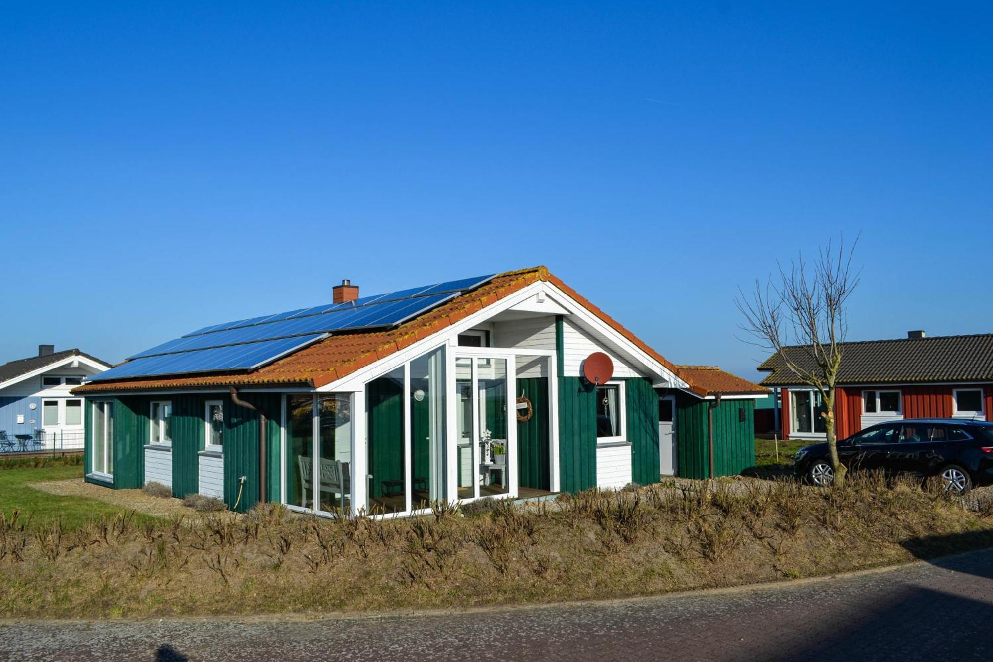 Ferienhaus "Deichglueck" Direkt An Der Nordsee Wesselburenerkoog Zewnętrze zdjęcie