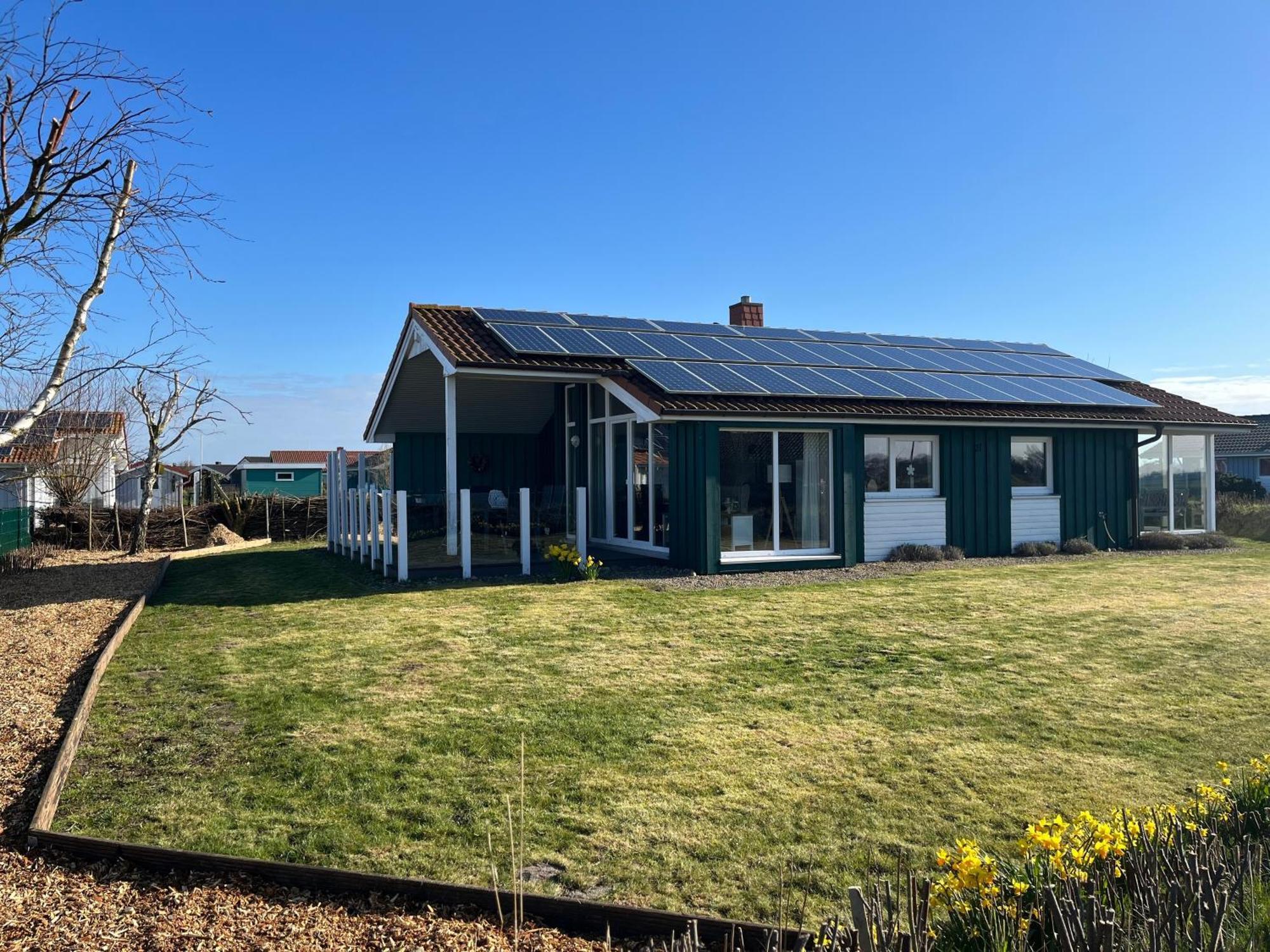 Ferienhaus "Deichglueck" Direkt An Der Nordsee Wesselburenerkoog Zewnętrze zdjęcie